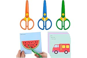Kids Safety Scissors for Preschoolers: Enhancing Dexterity and Creativity