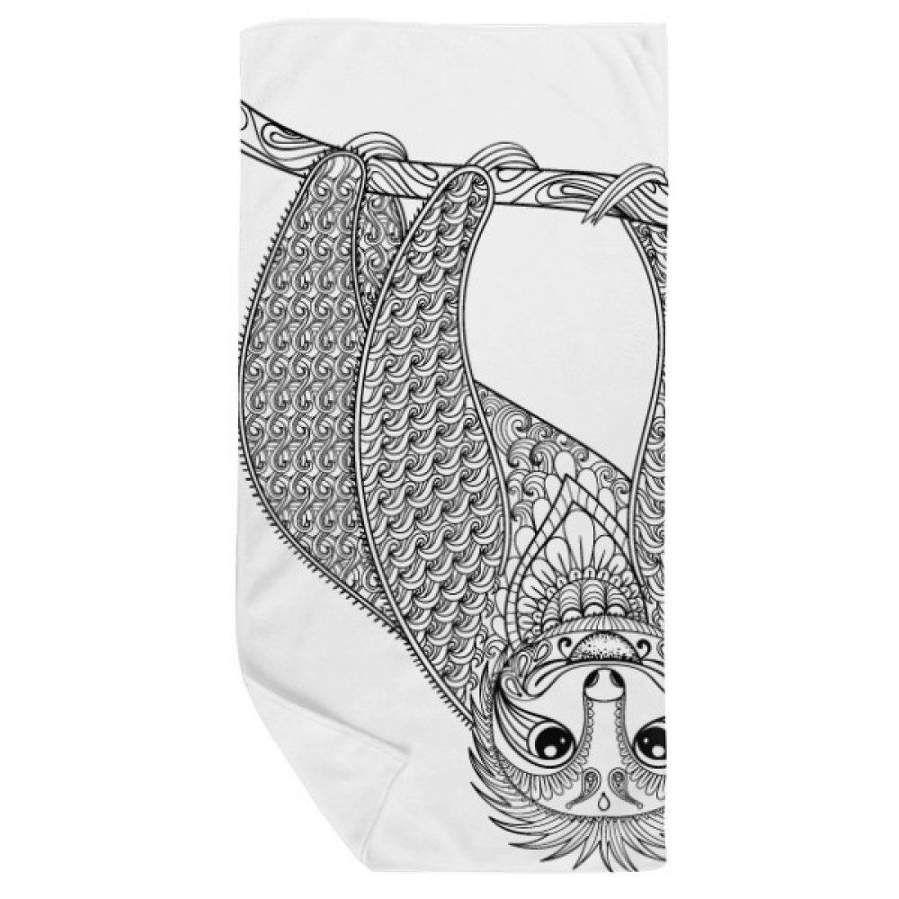 Serviette de bain de toilette photo graisse animale lente pour le sport et voyage