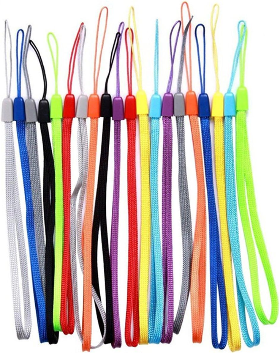20 Pack Hand Wrist Strap Lanyards for Keys Flash Drives, 7 Inch