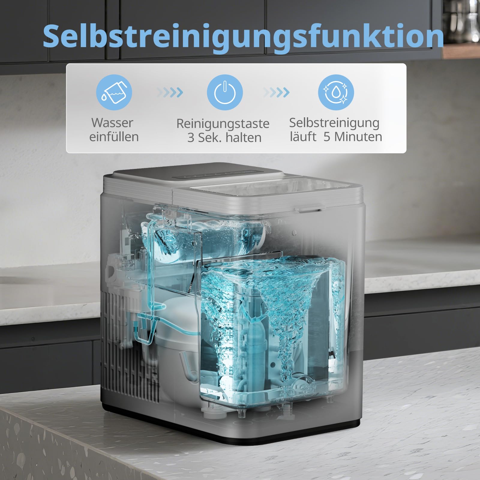 Comfee' RCI12GY1EU(E) Eiswürfelmaschine – Bild 5