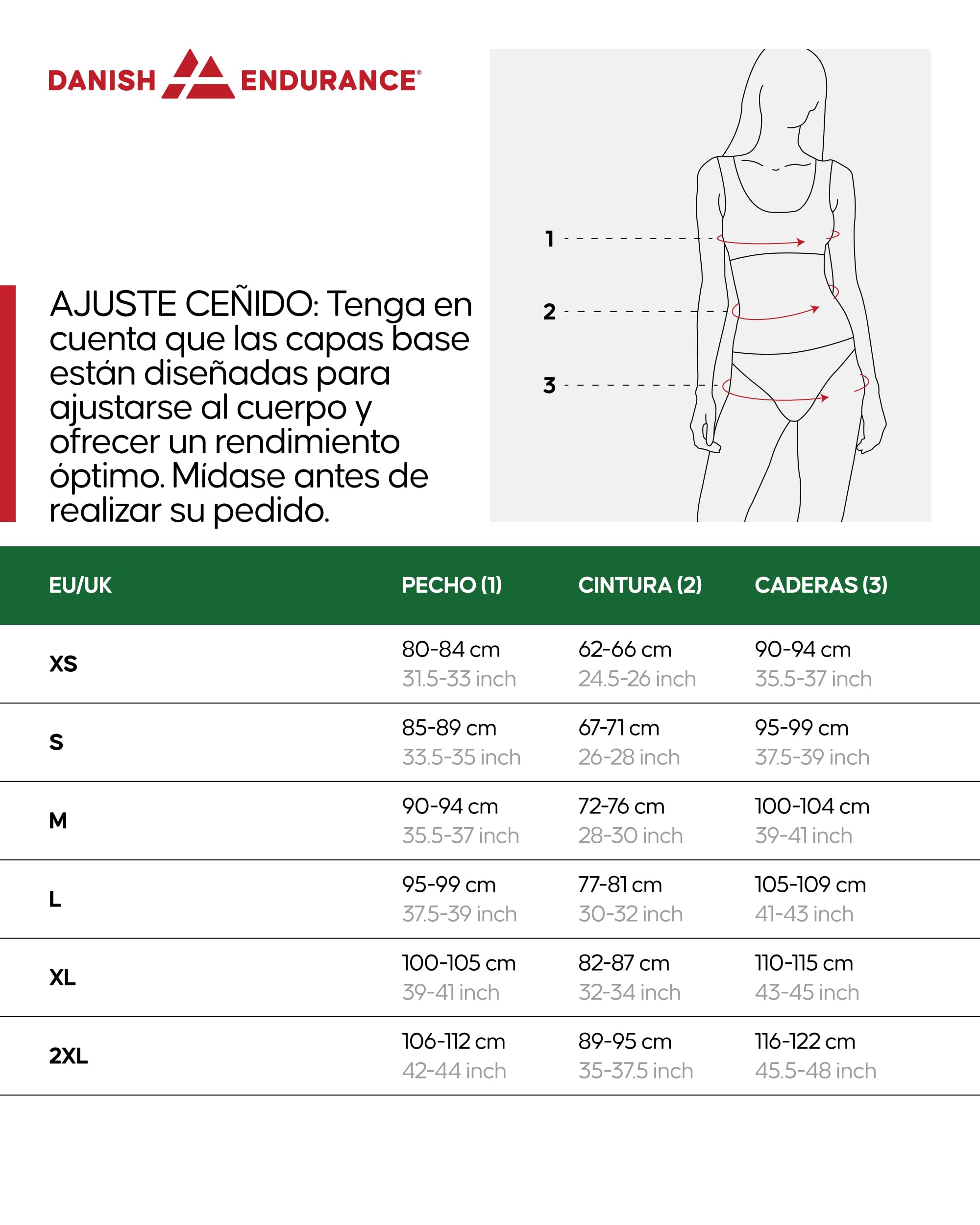 DANISH ENDURANCE Camiseta Lana Merino Mujer, Camiseta Térmica Manga Larga, Ropa Térmica Mujer