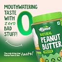 ALPINO Natural Peanut Butter Smooth 1kg – Unsweetened, 100% Roasted Peanuts - 30% Protein, Source of Healthy Fats, No Added Sugar & Salt gallery image
