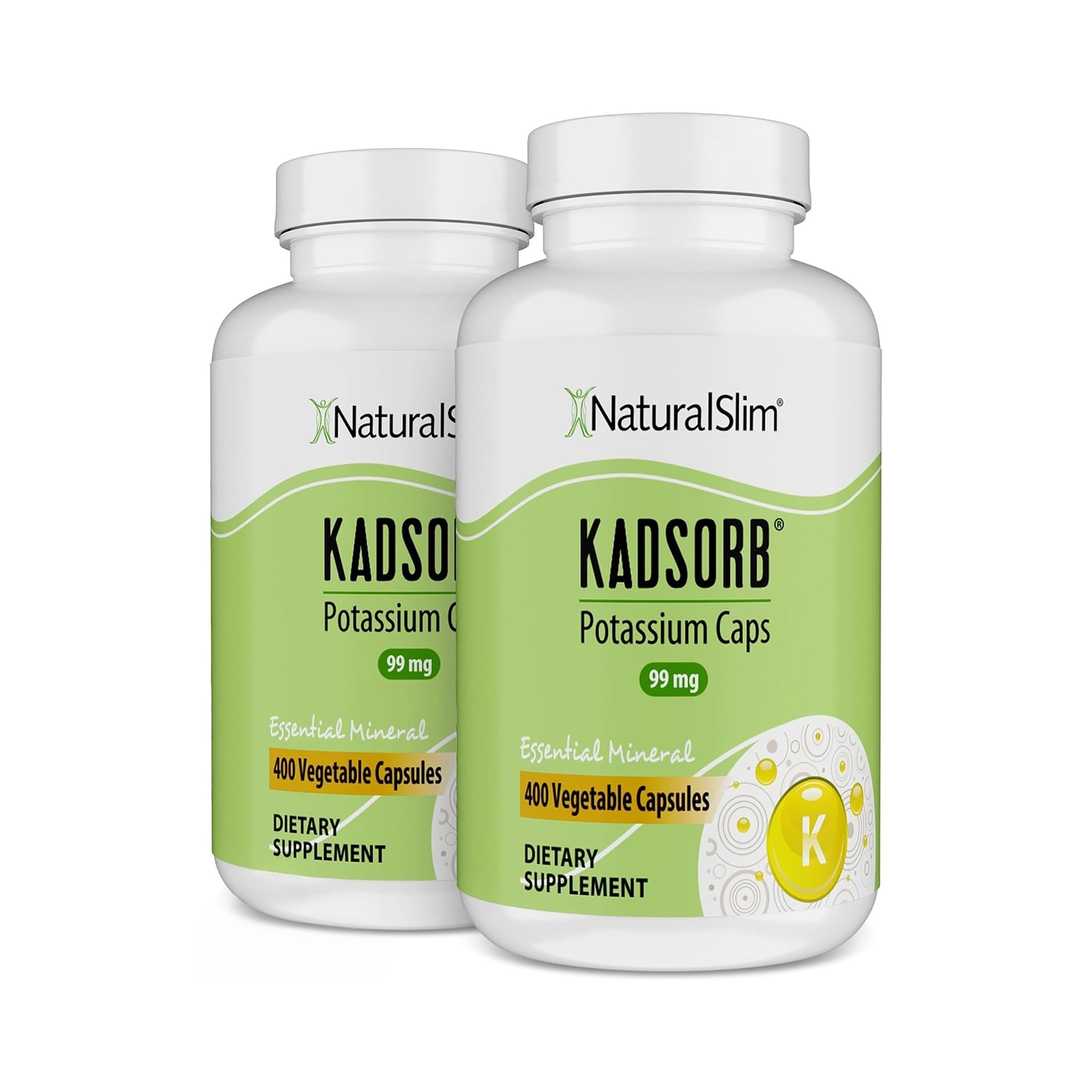 NaturalSlim Kadsorb Potassium Citrate Gluconate Supplement, 400 Capsules — Amazon image 8