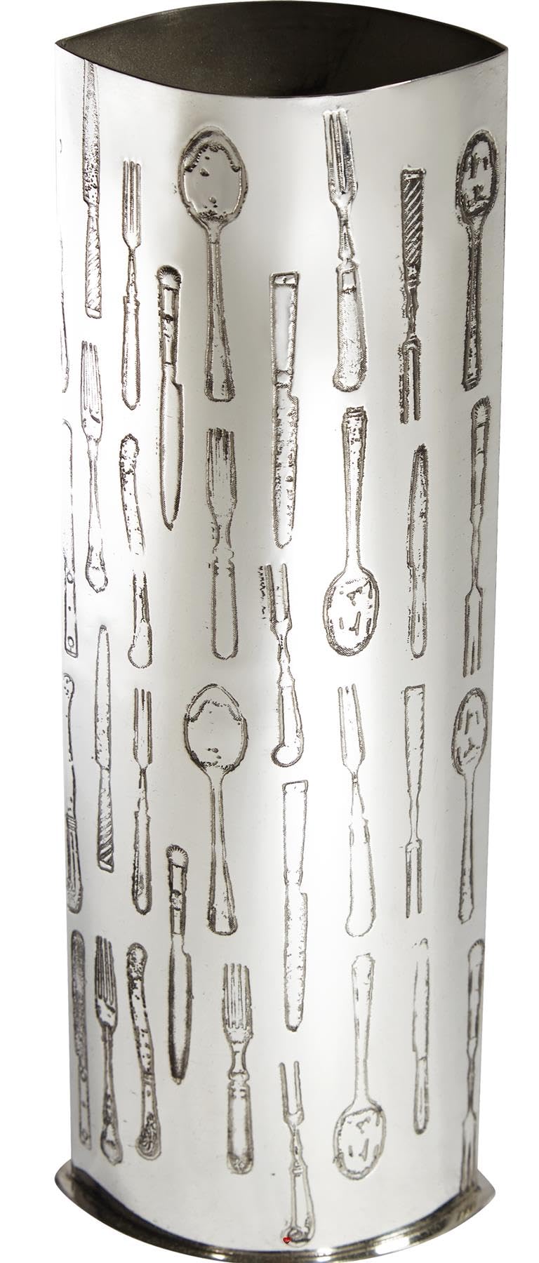 Vase en étain relief couverts de 10 pouces livré en boîte carton pour un cadeau mémorable