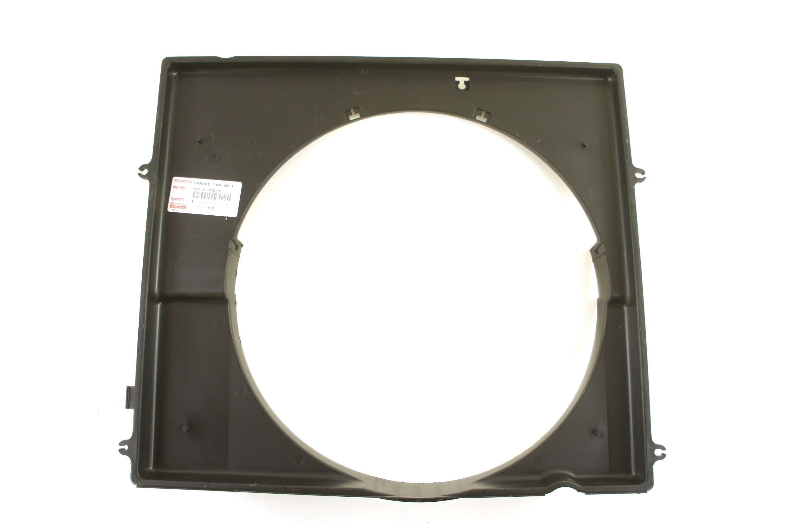Genuine Toyota Radiator Fan Shroud Part #16711-07030 – OEM Direct Replacement