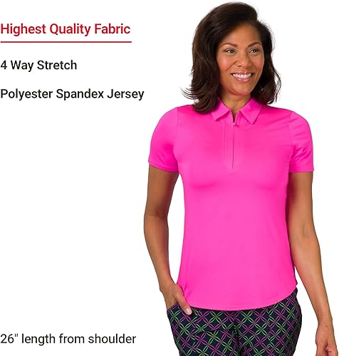 Miniatura 6 de Jofit Apparel - Polo de rendimiento para mujer para golf y tenis