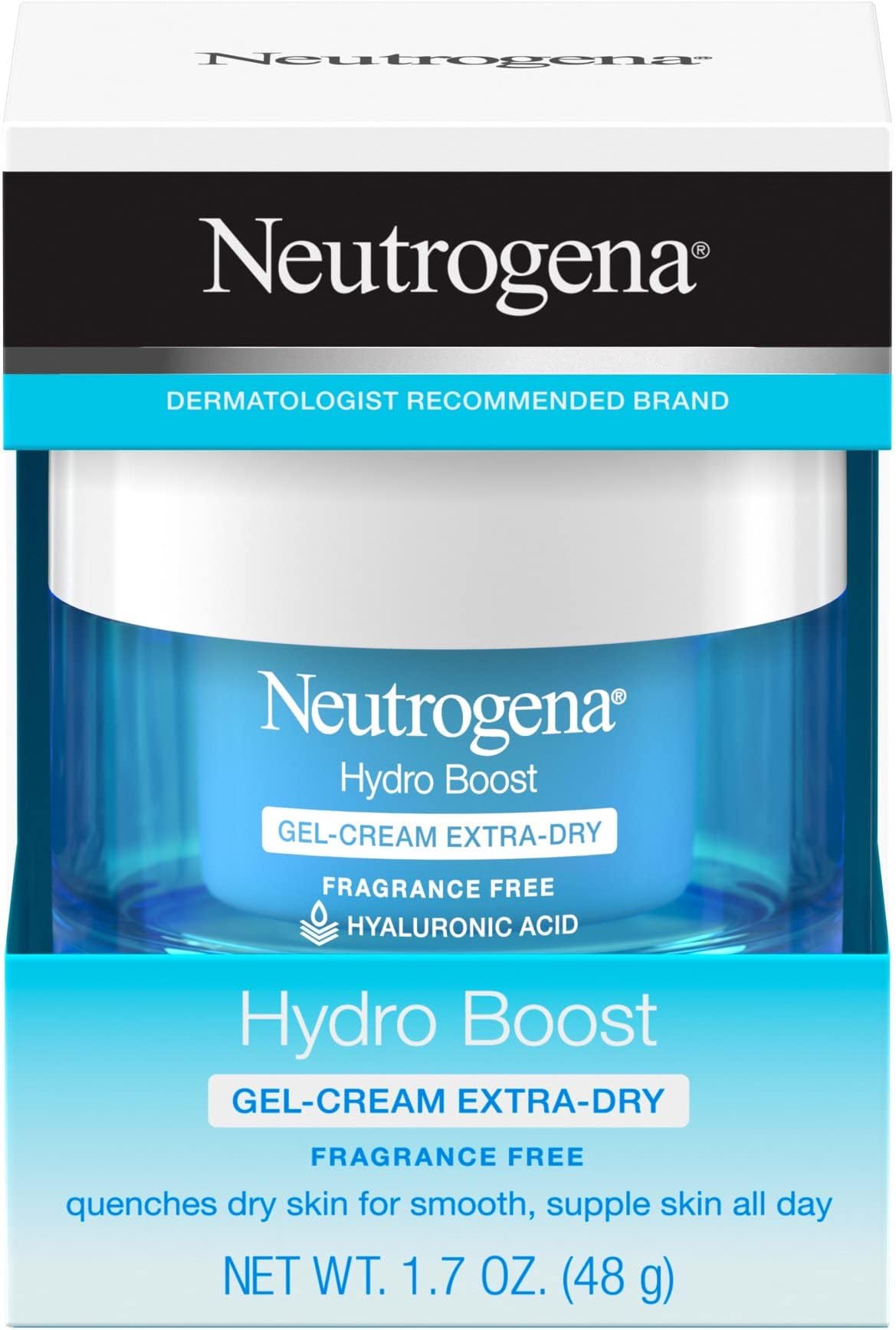 NeutrogenaHydro Boost Gel-Cream, Extra Dry Skin 1.7 oz (Pack of 3)