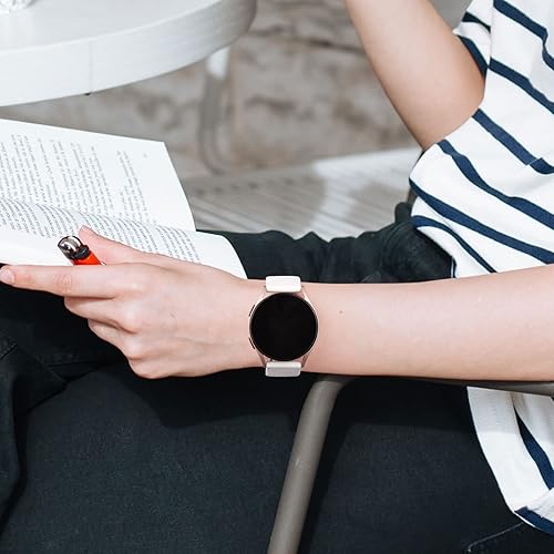 Miniatura 7 de Wanme Bandas para Garmin Venu 2 Plus Venu Sq Venu Vivoactive 3 Correa de reloj para mujeres y hombres, paquete de 3 correas deportivas de