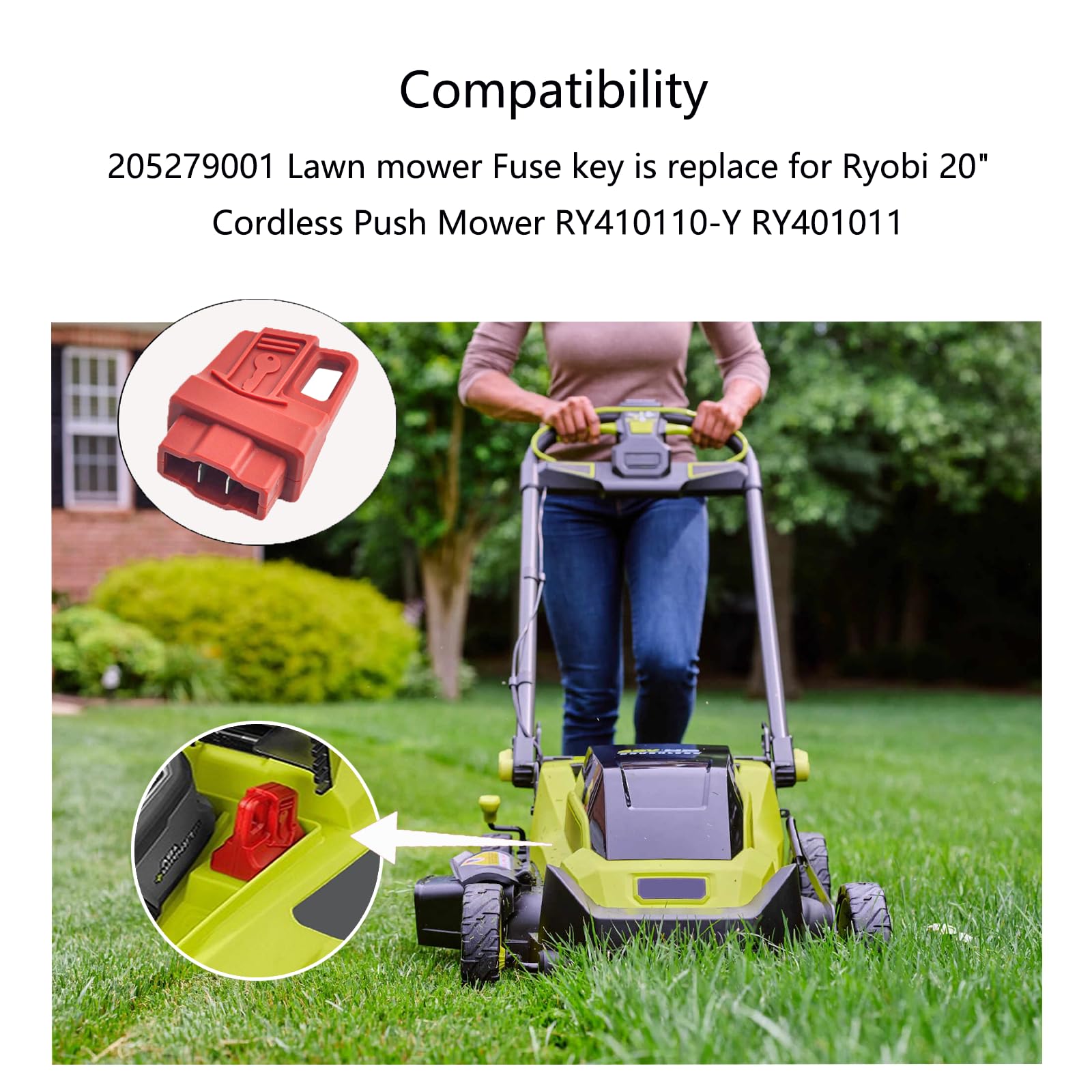 205279001 Start Key for Ryobi 20