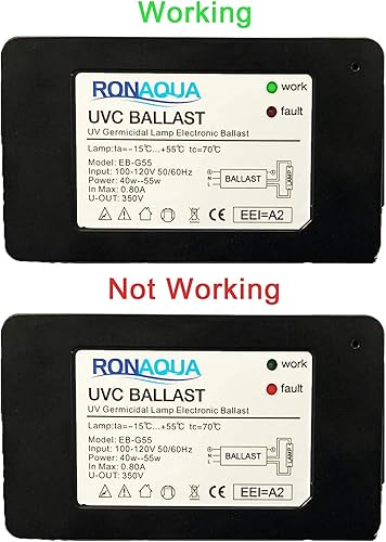 Miniatura 7 de Purificador de agua de luz ultravioleta para toda la casa, esterilizador UV 55 Vatios, 12 GPM