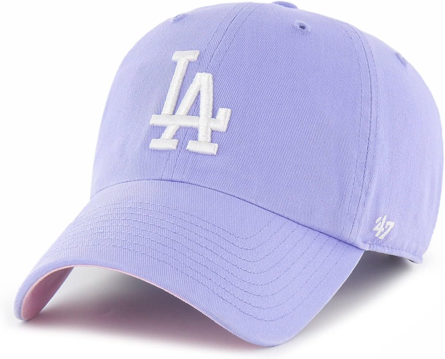 '47 Los Angeles Dodgers Primary Logo Ballpark Clean Up Dad Hat Baseball Cap - Multiple Colors