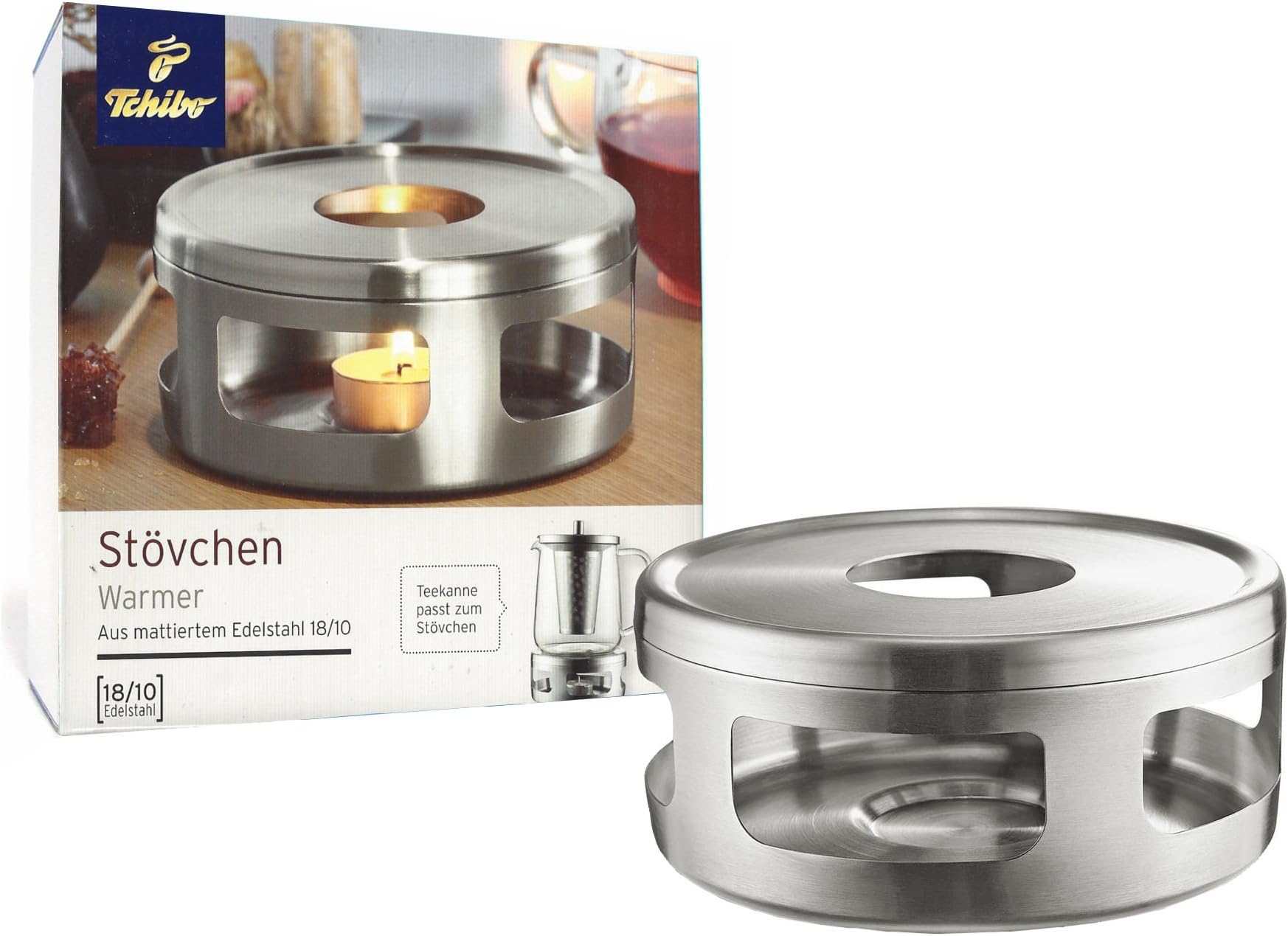 Tchibo TCM 18/10 Stainless Steel Tea Warmer