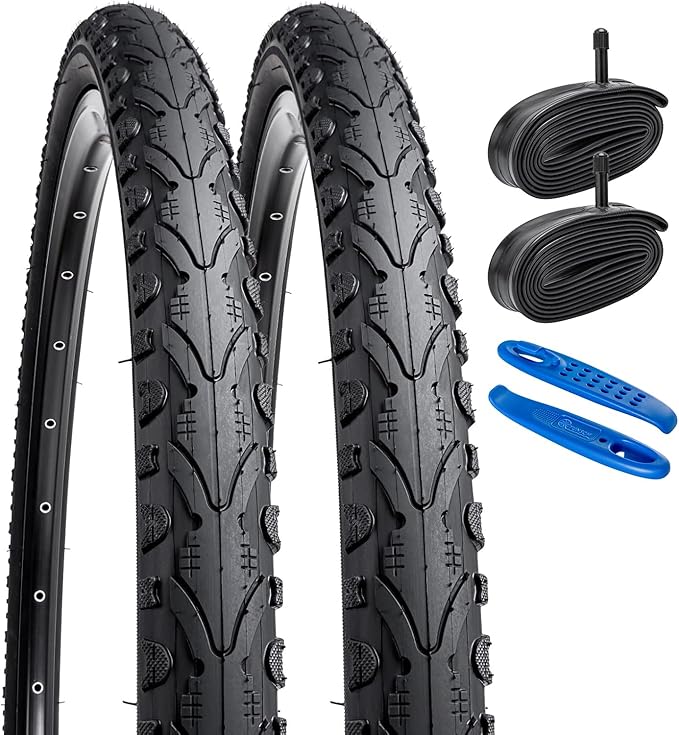 YUNSCM 26" Bike Tires 26x2.60/66-559 And 26" Bike Tubes Schrader Valve - View #13