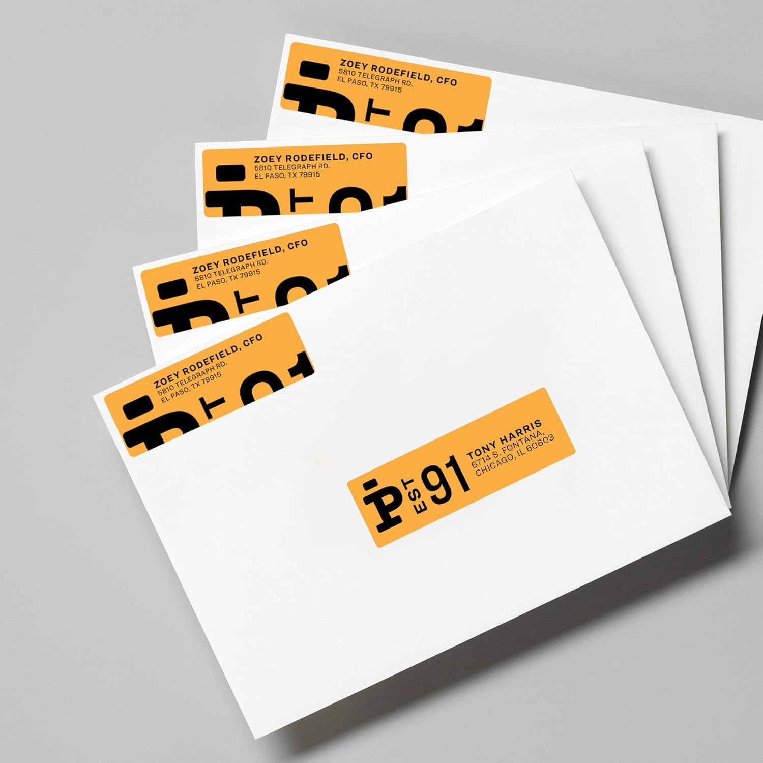 Avery Print-to-The-Edge Printable Address Labels with Sure Feed,0.75" x 2.25",White,750 Blank Mailing Labels (06870),(Pack of 5)
