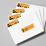 Avery Print-to-the-Edge Printable Address Labels, 0.75" x 2.25", Matte White, Sure Feed Technology, Laser & Inkjet Printable, 750 Blank Labels, Great for Mailing, Branding, and More (6870) – view 7