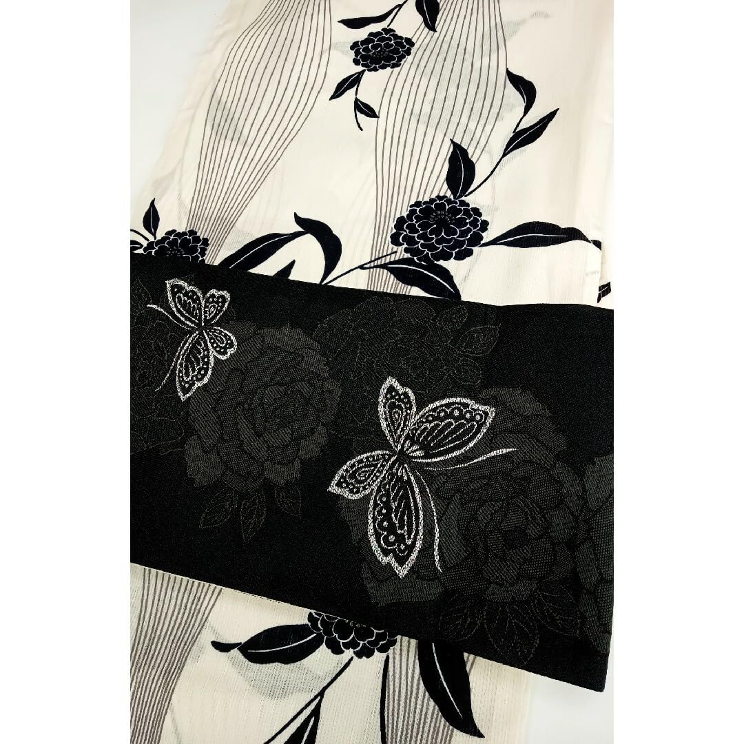 Amazon.co.jp: 綿麻浴衣 Sサイズ 裄65cm : ファッション 