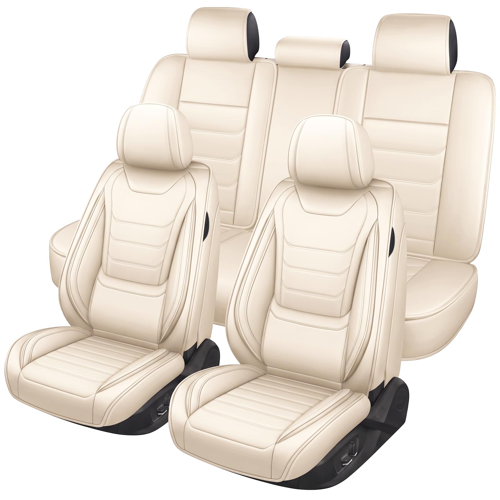 für 99% MINI-Modelle Autositzbezüge, 5 Sitze, Beige