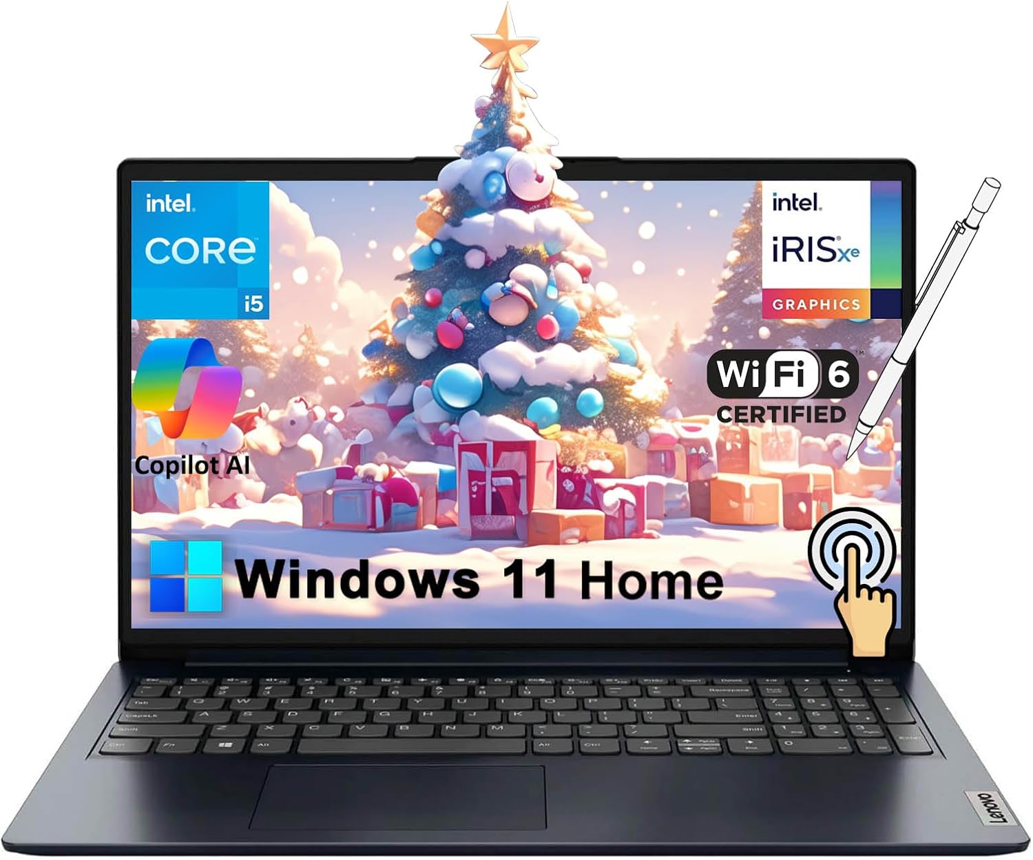 Lenovo IdeaPad Business Laptop, 15.6″ FHD Touchscreen, 13th Gen Intel 10-Core i5…