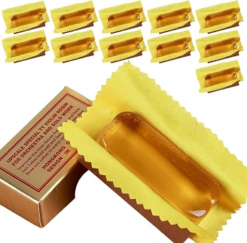 11Pack Rosin Violin Rosin, Violin, Viola & Cello Rosin for Bow,Smooth Bows Movement, Excellent String Grip,Low Dust, Natural colored, Professional Rosin for Violin, Viola and Cello Bows11Pack