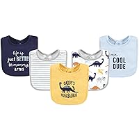 Vista 48 de Hudson - Babero unisex de algodón para bebé, baberos de algodón, talla única , Cactus rosa