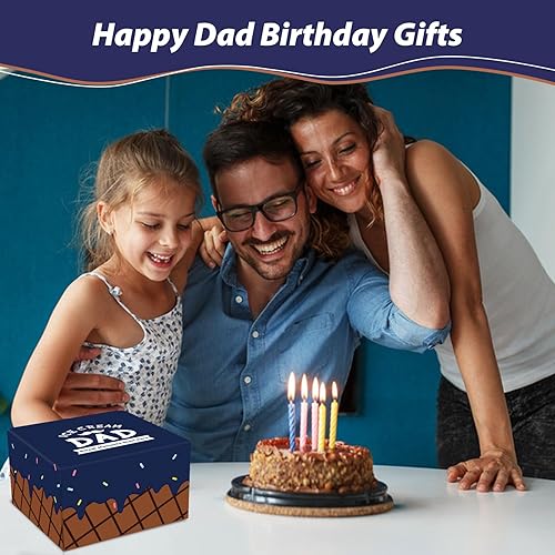 Miniatura 3 de EUUPS Regalos para papá para el día del padre, cuenco y cuchara de helado para papá, cuchara de helado para papá, regalos para papá de hija e hijo,