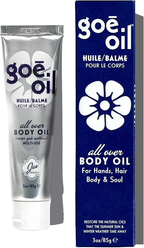 Jao Brand Goē Oil | All over Hand, Face, & Body Oil | Intensive Moisturizer & Hydrator With Natural Oil Extracts | Plant-Based, Gluten-Free | No Parabens & Sulphates | 3 oz