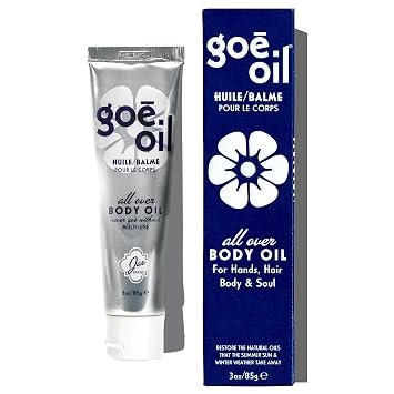 Jao Brand Goe Oil | All over Hand, Face, Body Oil | Intensive Moisturizer & Hydrator With Natural Oil Extracts | Plant-Based, Gluten-Free | No Parabens & Sulphates | 3 oz
