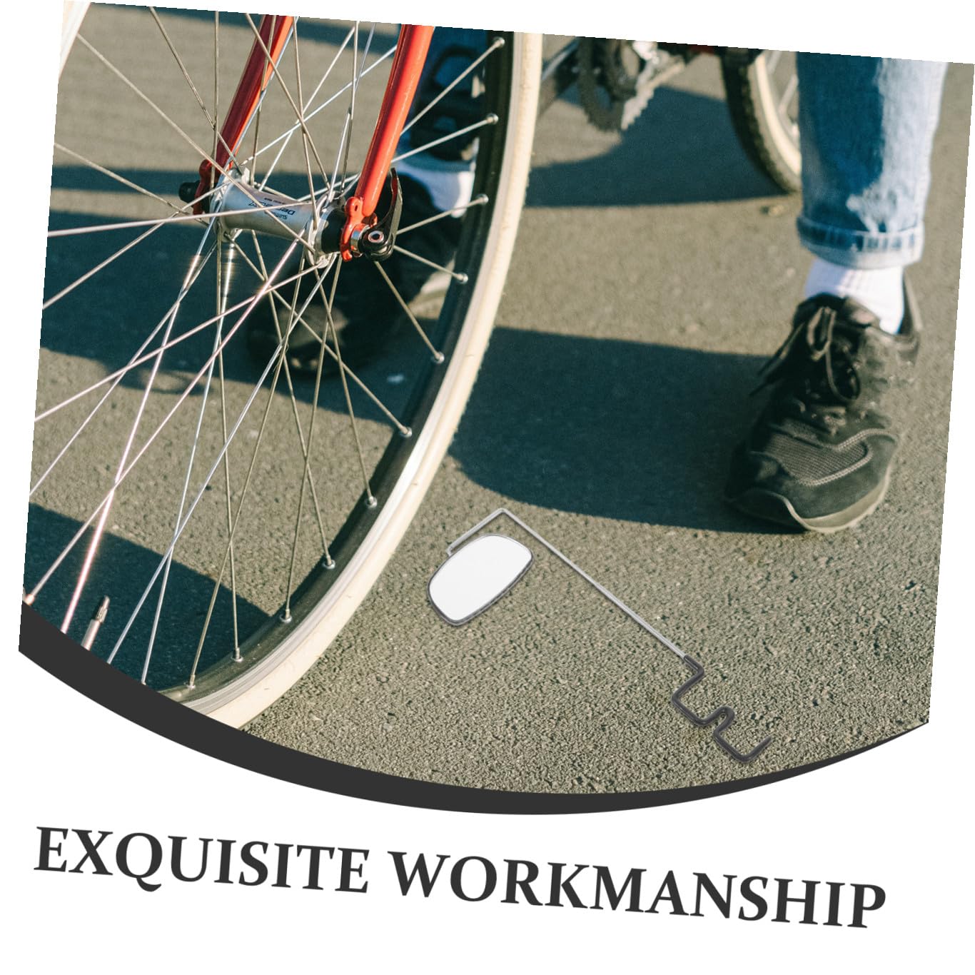 BESTonZON 3stücke Fahrradspiegel Für Brillenträger Kompaktes Zubehör Leicht Verstellbar Für Sicht Passend Für Fahrräder Bikes Outdoor-fähig Mit Robuster Verarbeitung