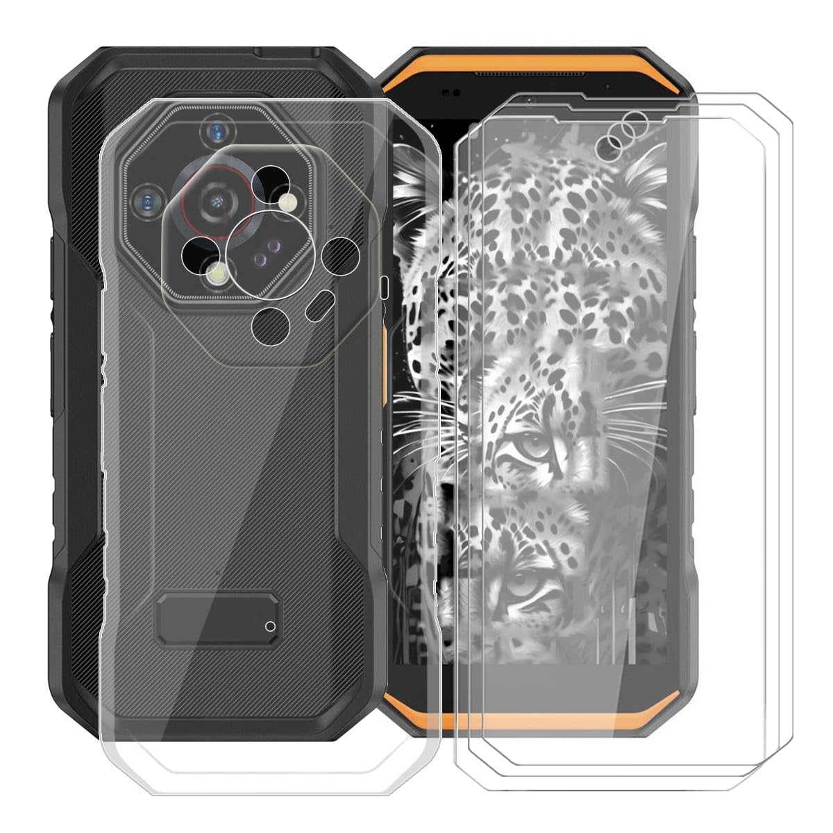 Coque Ulefone Armor X32 Pro transparente etui silicone bumper - 8