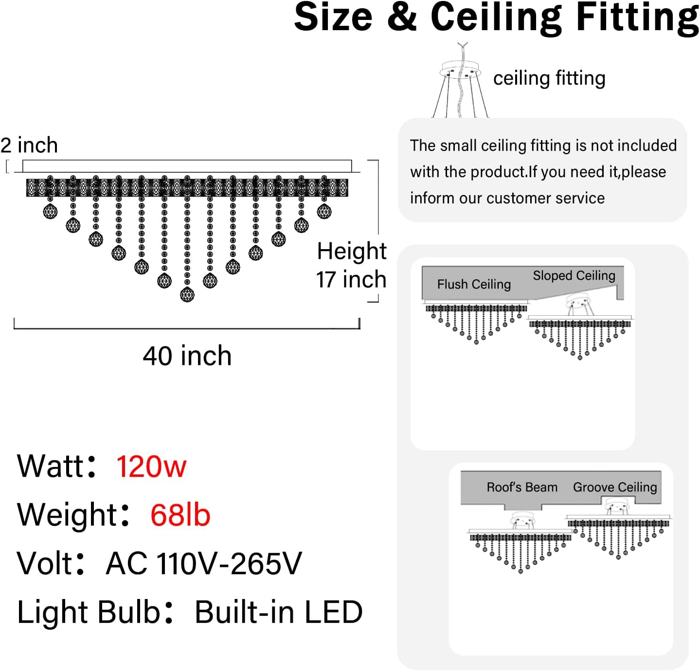 Dia 40" Modern Crystal Chandeliers for Living Room,Silver Large Chandelier Flush Mount Chandeliers for Bedrooms Dining Room Dimmable 2700k 4500k 6000k