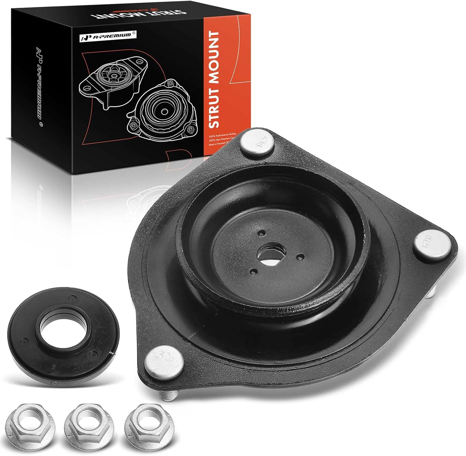 A-Premium Front Suspension Strut Mount Compatible with Mazda Protege 1995-1998 1.5L 1.8L