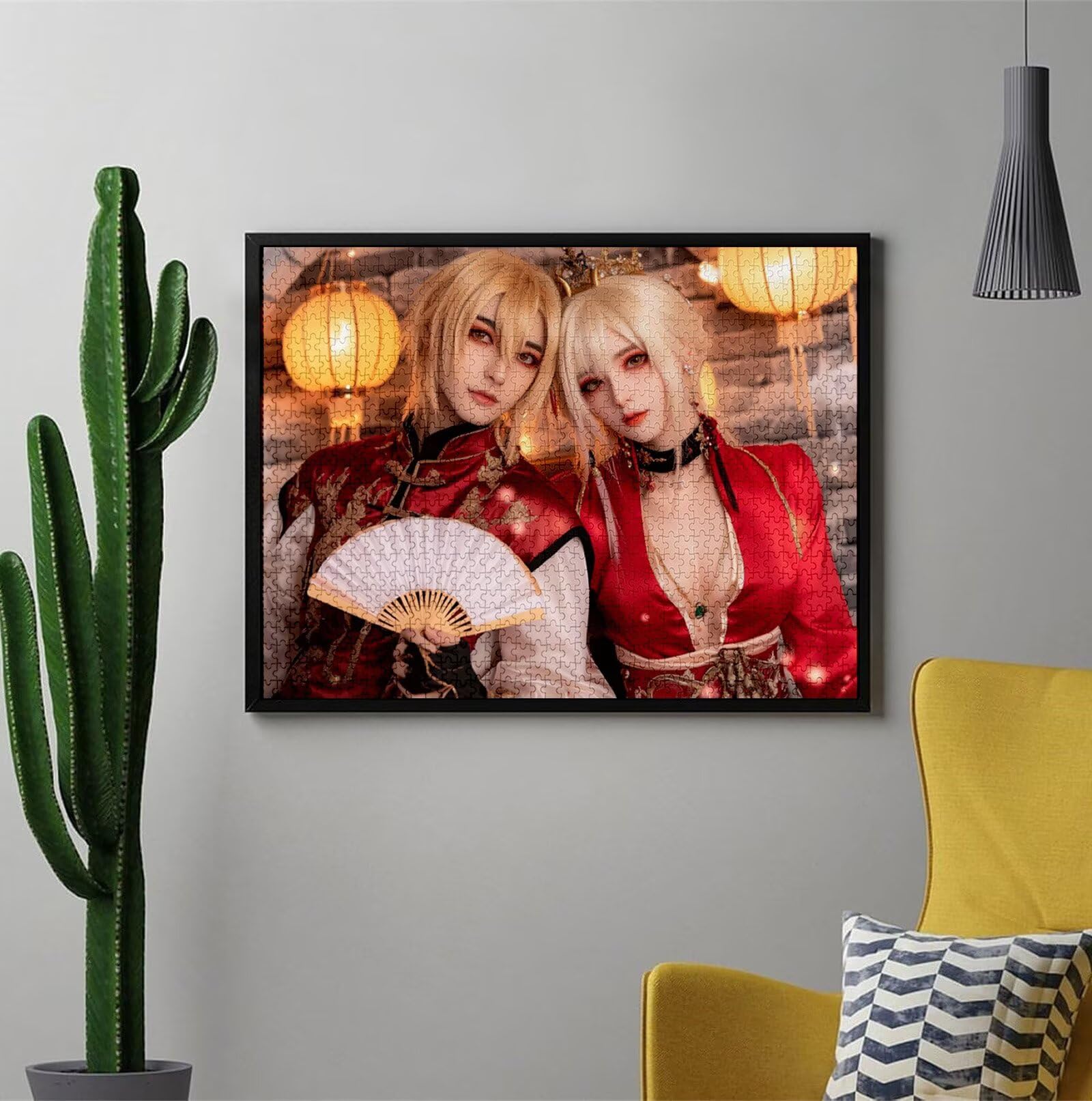 Personalisiertes Puzzle mit Eigenem Foto - 1000/1314/1500/2000/3000/4000/5000 Teile, Puzzle Selbst Gestalten, Personalisierte Geschenk für Familie, Paare & Haustierfans Geburtstag, Weihnachten C-3678
