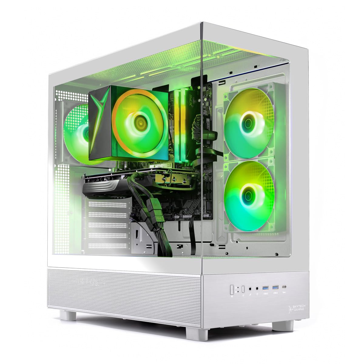 Amazon.com: Skytech Azure 3 Gaming PC Desktop, Ryzen 7 7700