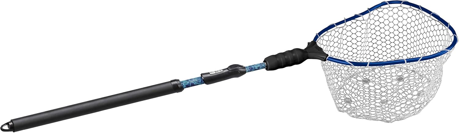 EGO S2 Slider Fishing Net Handle with Kryptek Camouflage | Adjustable Extension Handle, Minimal Water Drag Design, Ergonomic Foam Grip for Landing Nets