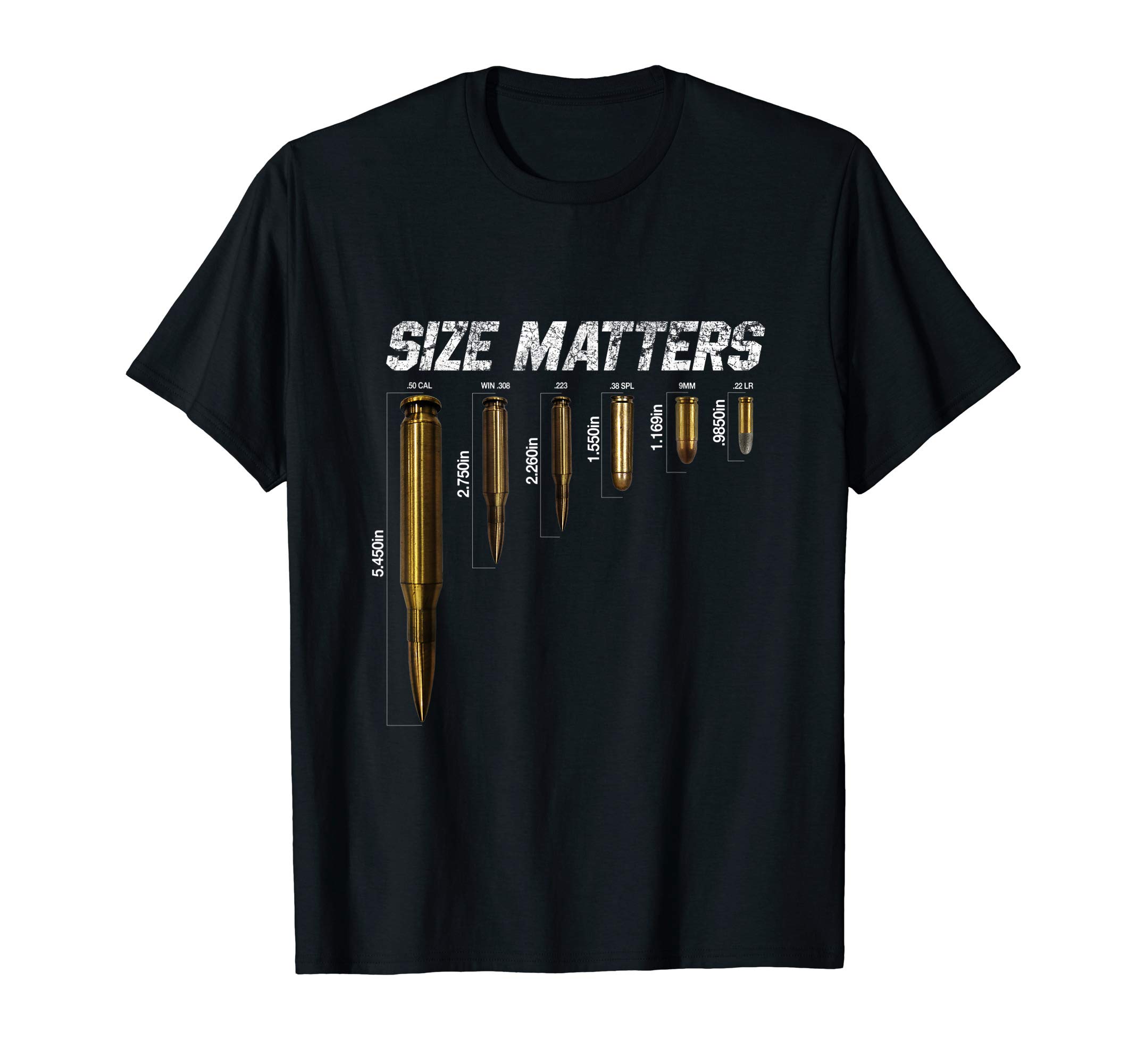 Size matters bullets shirtSize Matters Bullets T-ShirtOEKO-TEX STANDARD 100