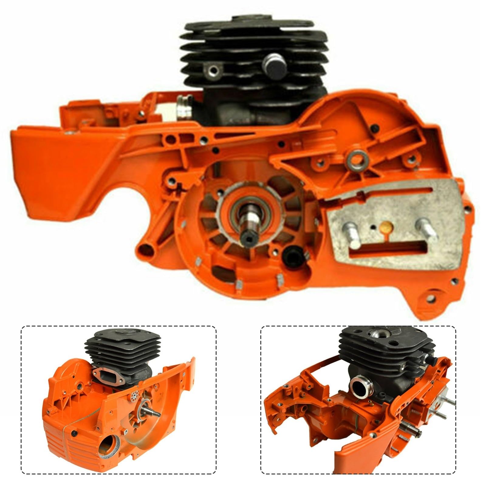 Cárter del motor Cilindro Cigüeñal for Husqvarna 362 365 371 372 372XP