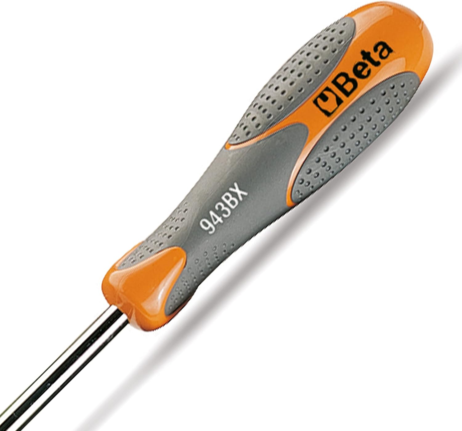 Beta 943BX Size 7 Hi Torque Hexagon Nut Spinner with Bi Material Handle, Long Series