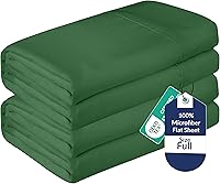 Vista 84 de Royale Linens Juego de 2 sábanas encimeras a granel – Sábanas superiores – Microfibra suave – Resistente a las arrugas y a las manchas – para hotel