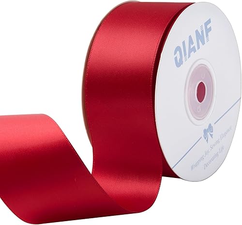 Miniatura 64 de Cinta de satén de doble cara de 3/8 pulgadas rosa para envolver regalos, hacer lazos para el pelo, adorno de silla, cinta para el Día de San