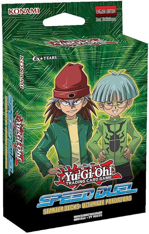 Yu-Gi-Oh! Tarjetas coleccionables - Ultimate Predators Starter Deck, multicolor