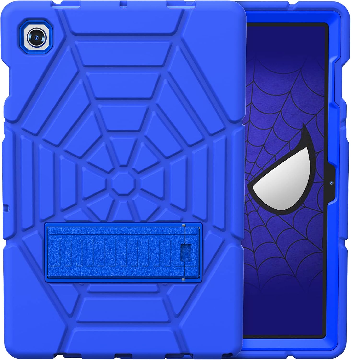 ZoneFoker Galaxy Tab A8 Case, for Samsung Galaxy Tab A8 Case 10.5 inch 2022 Shockproof Rugged Protective Cover with Stand for 10.5" Tablet SM-X200/X205/X207 for Kids Boys Children (Blue)