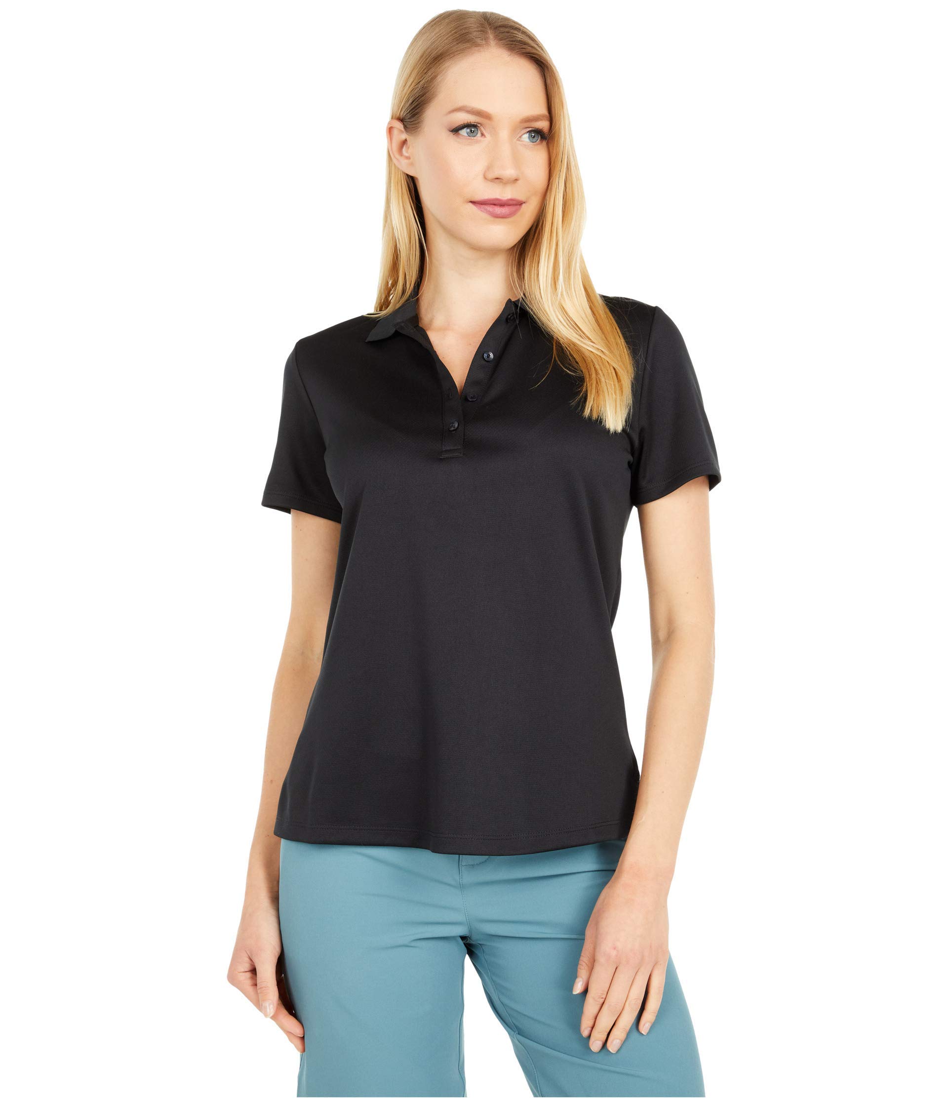 Callaway Solid Swing Tech Short Sleeve Golf Polo Shirt Polo Femme