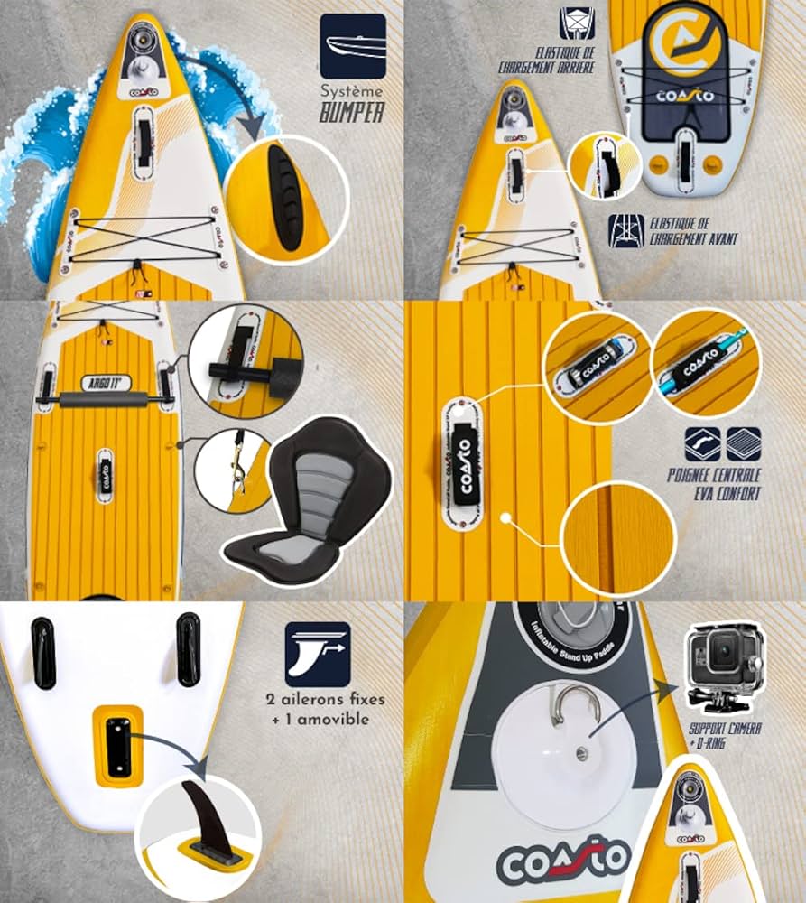 【訳あり特価】COASTO ARGO 11' SUPボード ツーリング付属品完備 訳あり特価】COASTO ARGO 11' SUPボード ツーリング付属品完備