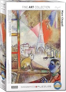 EuroGraphics Marc Chagall Paris Through The Window Puzzle (1000 Piece) (6000-0853)