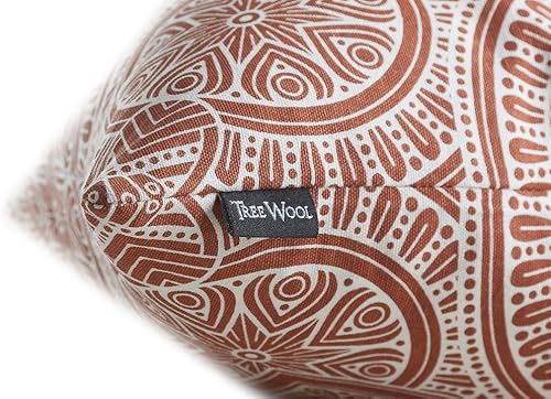 Miniatura 5 de Juego de 2 fundas para almohadas decorativas, diseño caleidoscopio, almohadas de cojín, cubierta deslizante para almohada y para el sofá, juego de 2