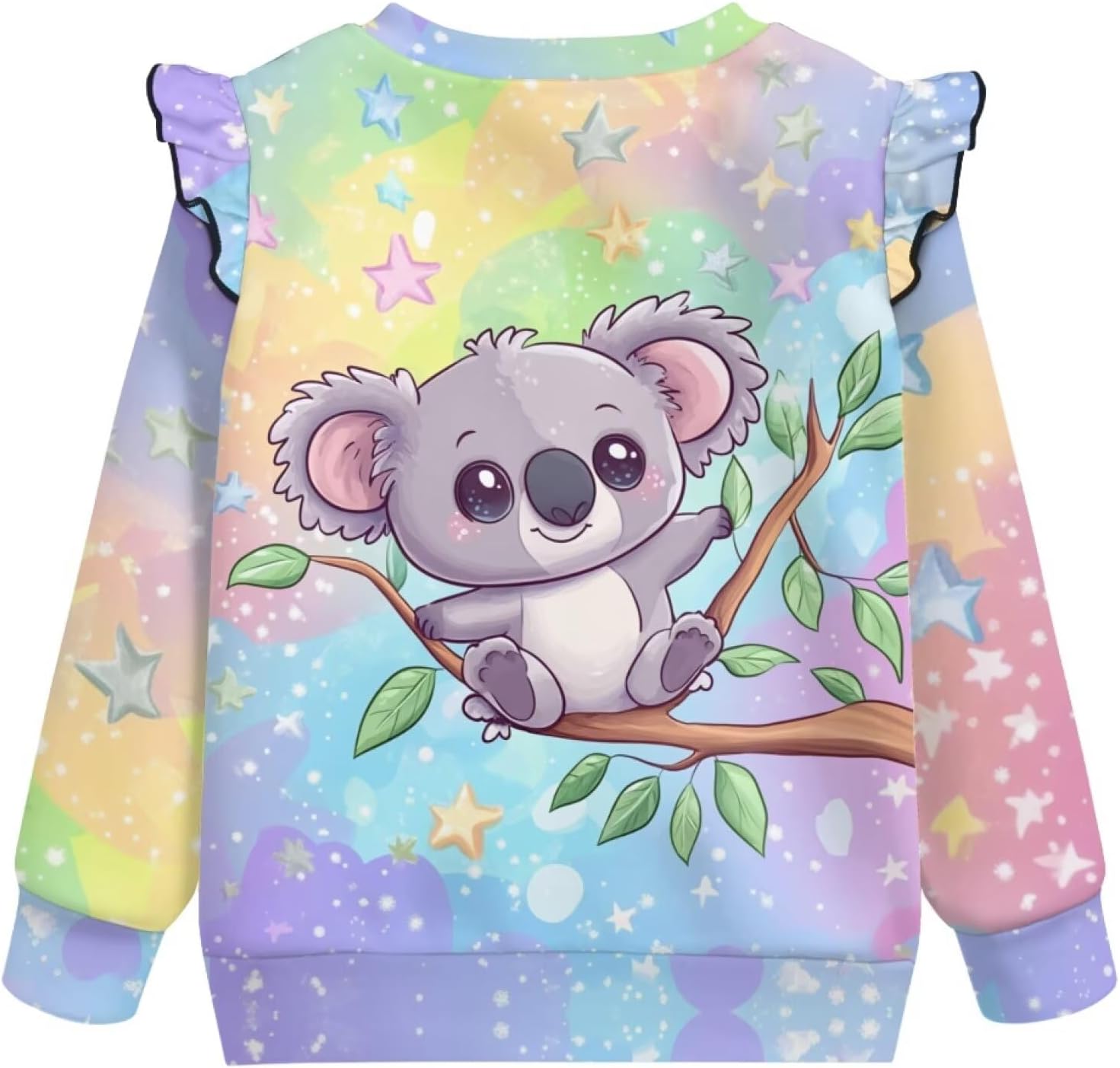Cartoon Sweatshits for Girls Casual Crewneck Pullover Hoddies Cute Graphic Fall Winter Tops