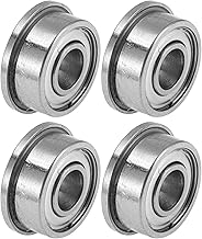 ACROPIX ベアリング FR2-5zz ボールベアリング ダブルシールド 3x8x3.5mm シルバートーン 深溝玉軸受 4個入り