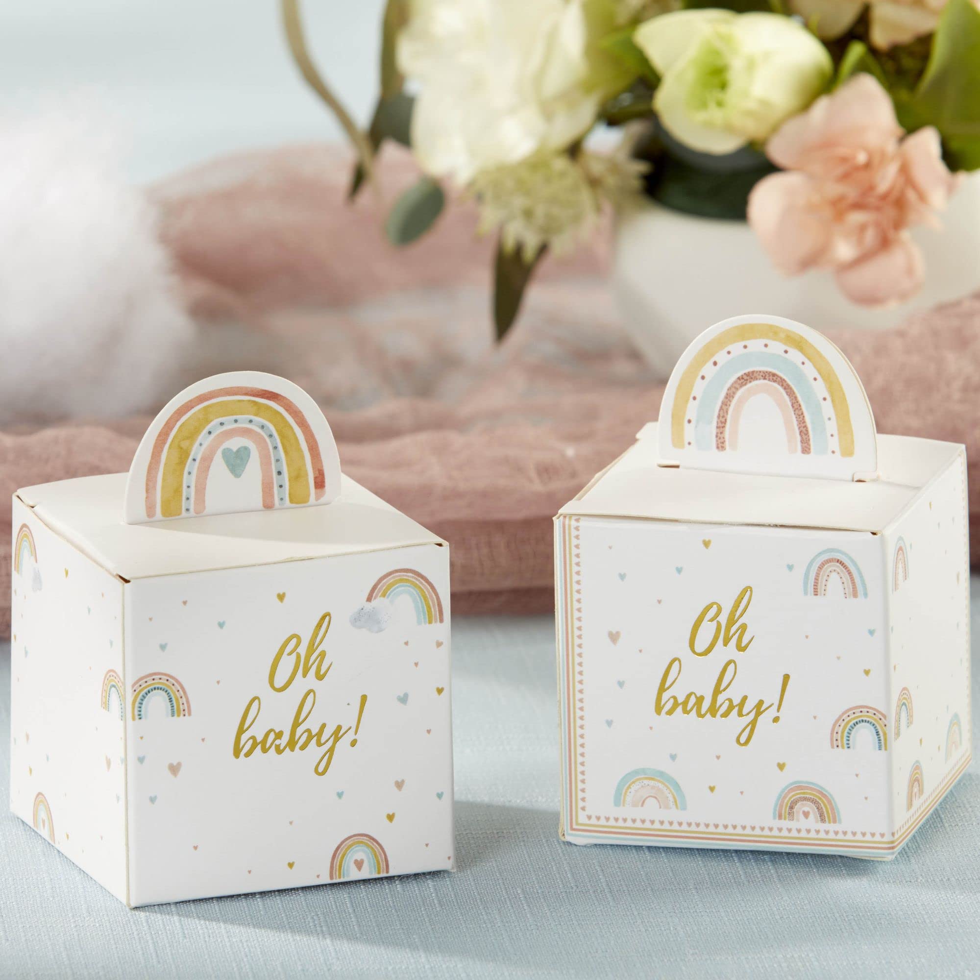 Kate Aspen Boho Rainbow Shower, jeden rozmiar, dekoracja pudełka dla niemowląt
