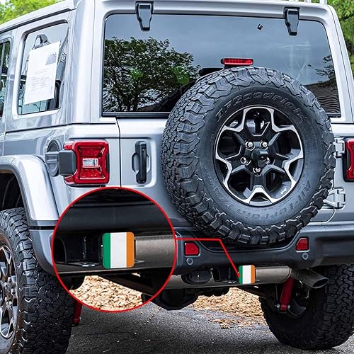 Miniatura 168 de Christian Cross Car Rear Hitch Covers Grunge Gravestone Cross Square Trailer Hitch Cover Tube Plug Insert, 2" Towing Rear Hitch Cover for Car Truck