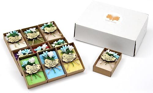 Miniatura 7 de 10 Pcs Shwaly Sisters Handmade Baby Shower Gifts Scented Soap Favors For Boys, Natural Soap Favors, Keepsake Favors, Newborn Baby Gifts, Baptism